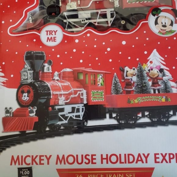 Disney's mickey mouse Christmas train - Picture 4 of 8